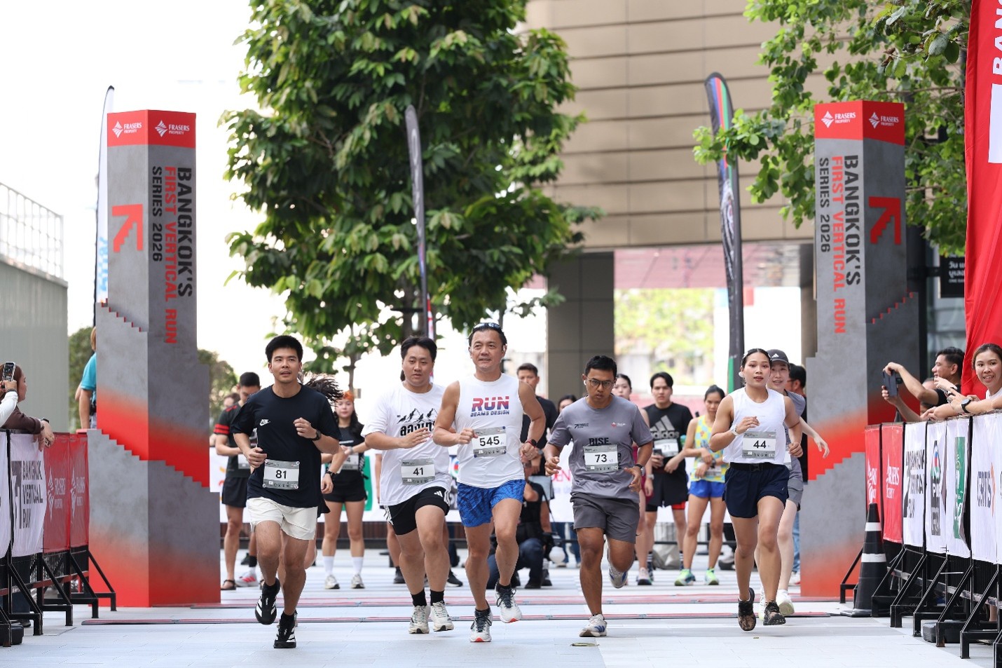 More than 1,000 participants participate in Frasers Property‘s Bangkok Vertical Run Challenge Series 2026