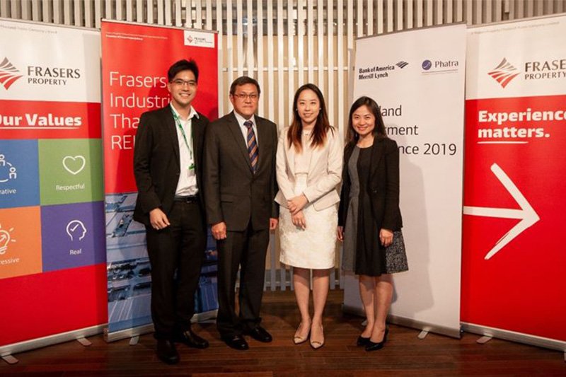  เฟรเซอร์ส พร็อพเพอร์ตี้ ประเทศไทย จับมือกองทรัสต์ FTREIT  กางแผนการดำเนินธุรกิจ สร้างความเชื่อมั่นให้นักลงทุน ในงาน Thailand Investment Conference 2019