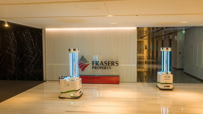 FRASERS PROPERTY THAILAND ROLLS OUT UV-DISINFECTING MOBILE ROBOTS AT ITS PROPERTIES IN ALL BUSINESS CLASSES