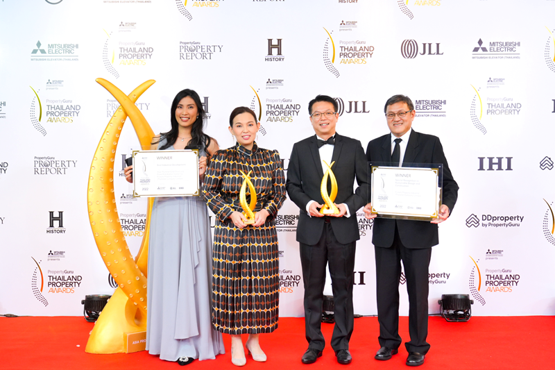 Frasers Property Industrial (Thailand) crowned leader of Thailand’s industrial property sector sweeping four prestigious real estate awards in 2022