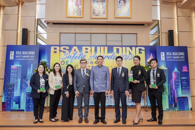 Frasers Property Commercial (Thailand) demonstrates focus on building health & safety with four Platinum-level wins from BSA Building Safety Awards 2022