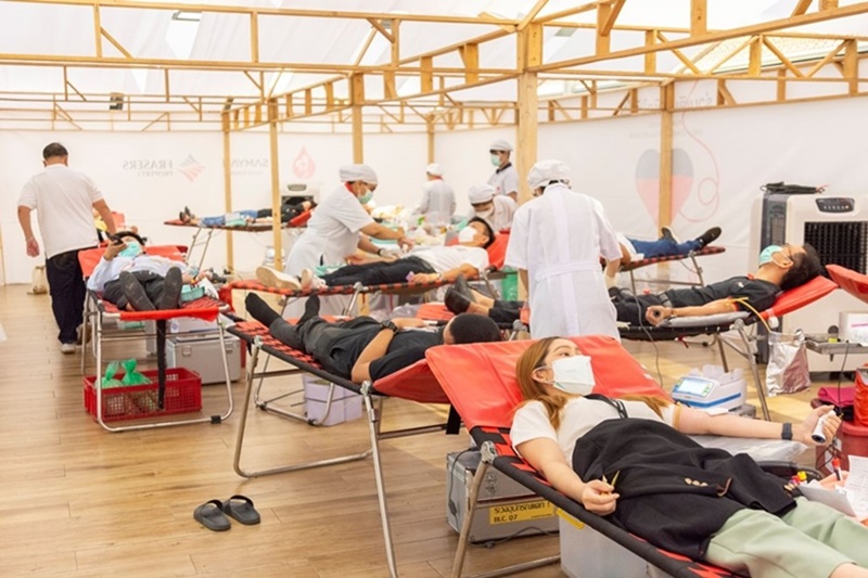9th Blood Donation at Samyan Mitrtown on 1-2 August 2022